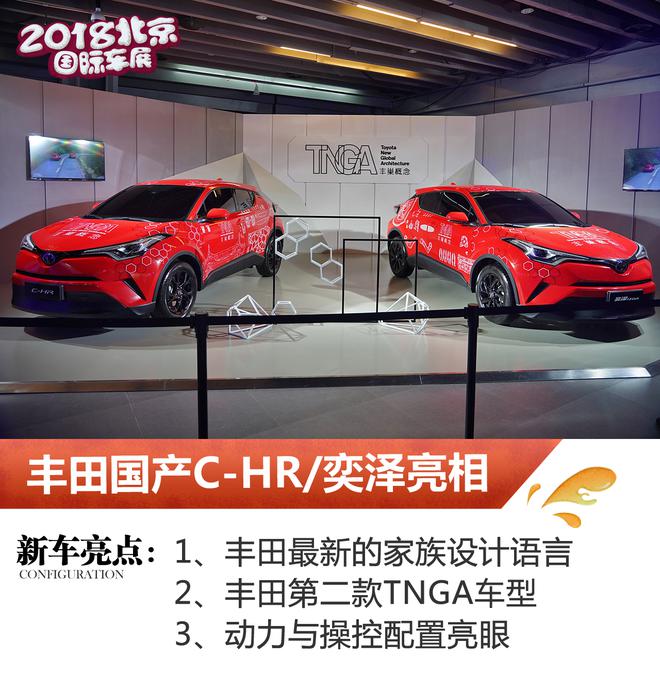 一門雙秀 豐田國產C-HR/奕澤雙車亮相