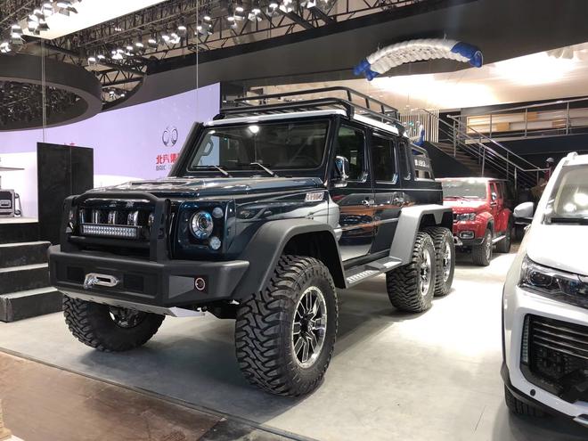 2018北京車展探館：北京BJ80 6X6皮卡版