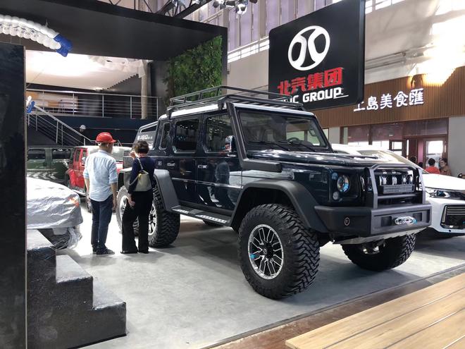 2018北京車展探館：北京BJ80 6X6皮卡版
